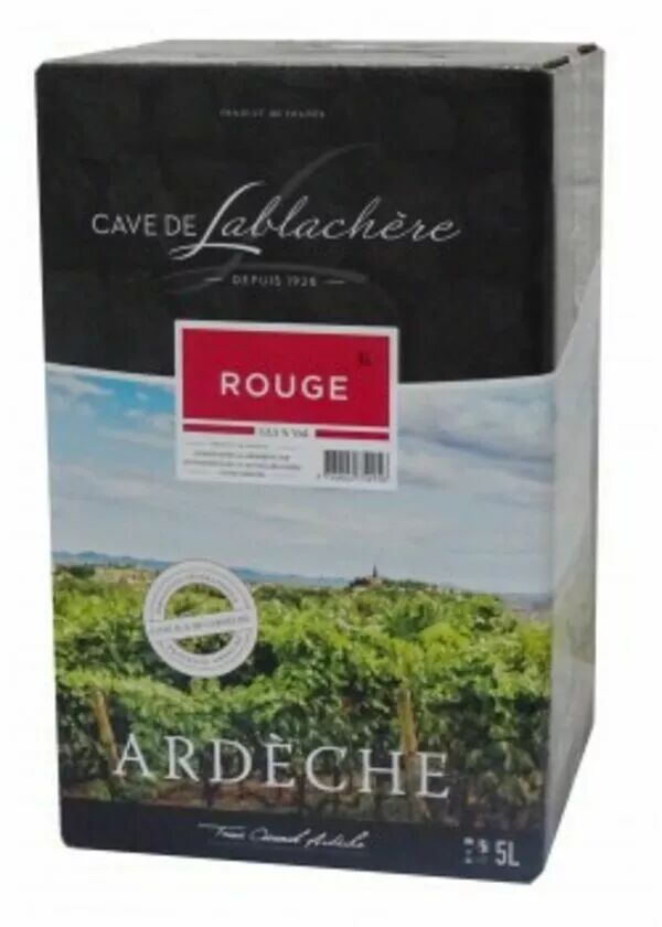 Ardèche - Cave de Lablachère - Rouge - BIB 5l