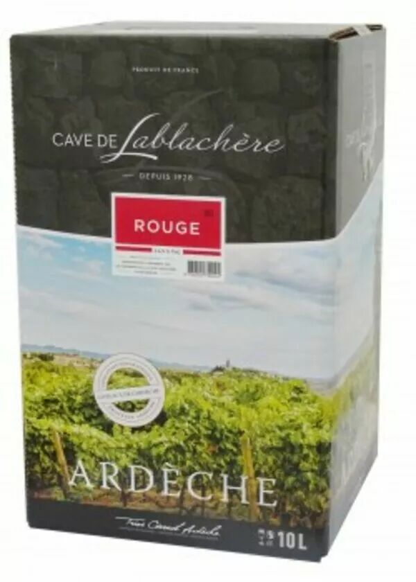 Ardèche - Cave de Lablachère - Rouge - BIB 10l