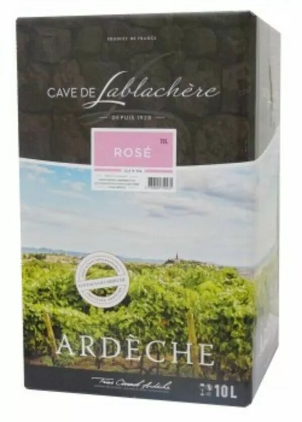 Ardèche - Cave de Lablachère - Rosé - BIB 10