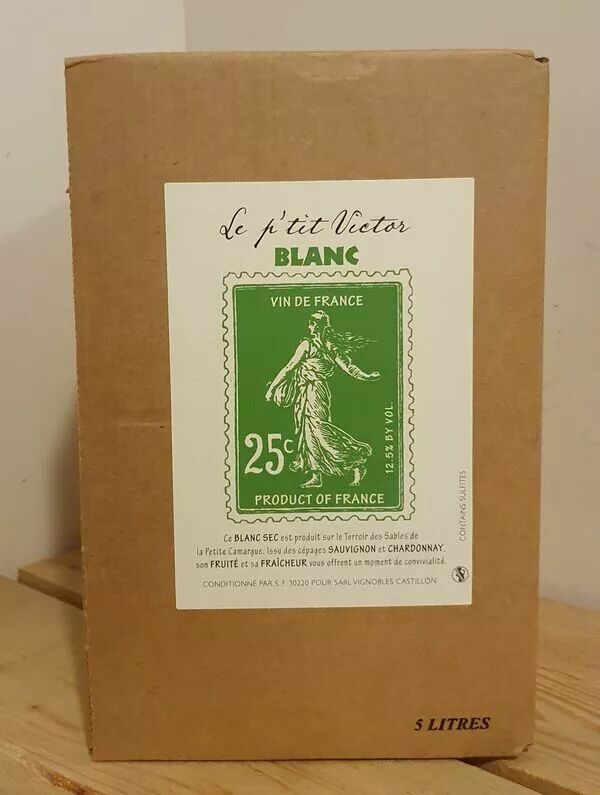 Ptit Victor - Blanc - BIB 5l