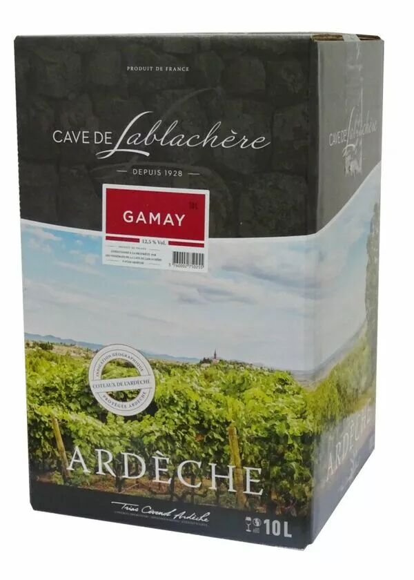Ardèche - Cave de Lablachère - Gamay - BIB 10l
