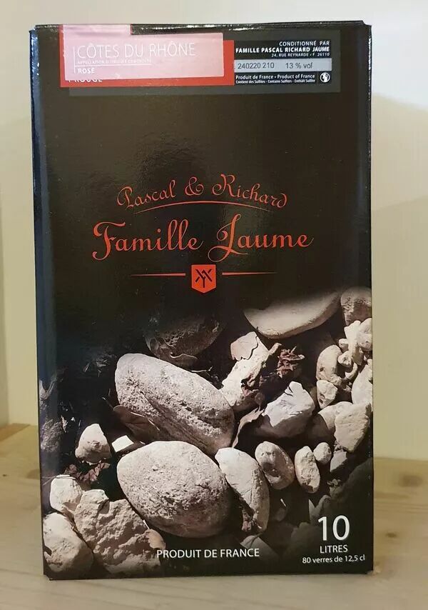 Côtes-du-Rhône AOC - Rosé - Domaine Jaume - BIB 10l