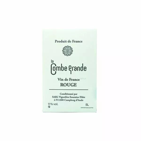 Vin de France du Domaine - Combe Grande - BIB 10l