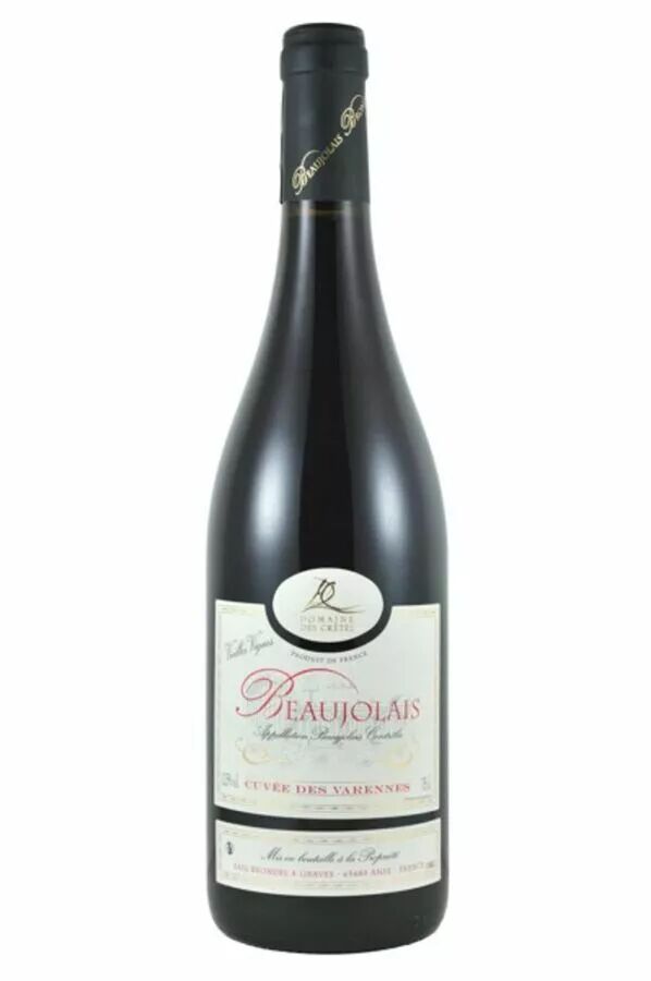 Beaujolais AOC - Cuvée des Varennes Vieilles Vignes - Domaine des Crêtes
