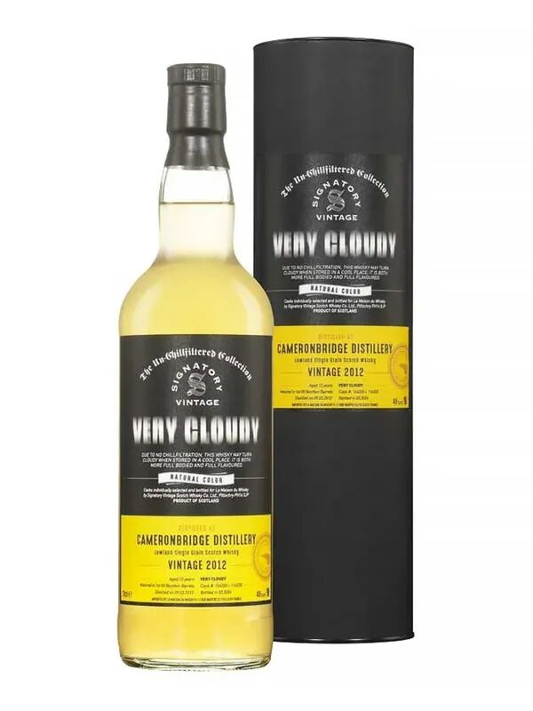 Ecosse Lowlands - CAMERONBRIDGE 2012 Very Cloudy Signatory Vintage