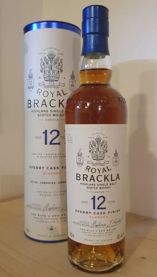 Ecosse Highlands - ROYAL BRACKLA 12 ans - OLOROSO SHERRY CASK FINISH