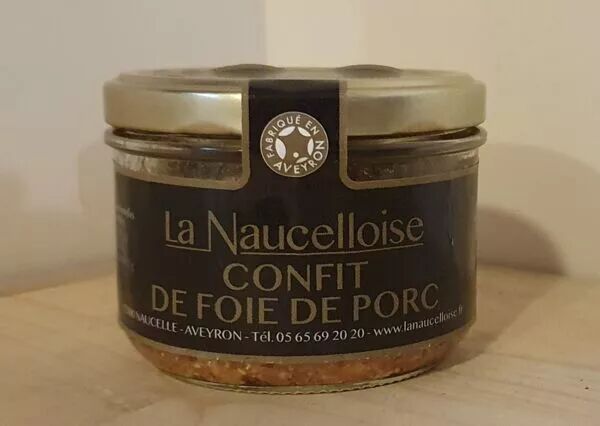 La Naucelloise - Confit de foie de porc - Bocal 180g
