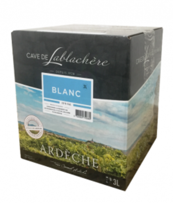 Ardèche - Cave de Lablachère - Blanc - BIB 3l
