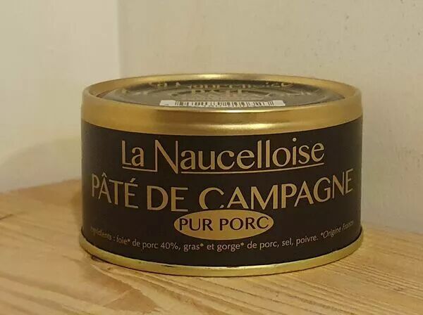 La Naucelloise - Paté de campagne - Boite 190g