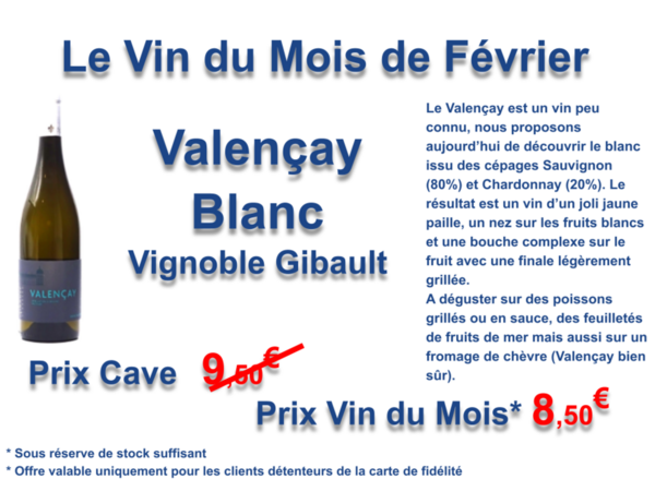 Vin du Mois de Février