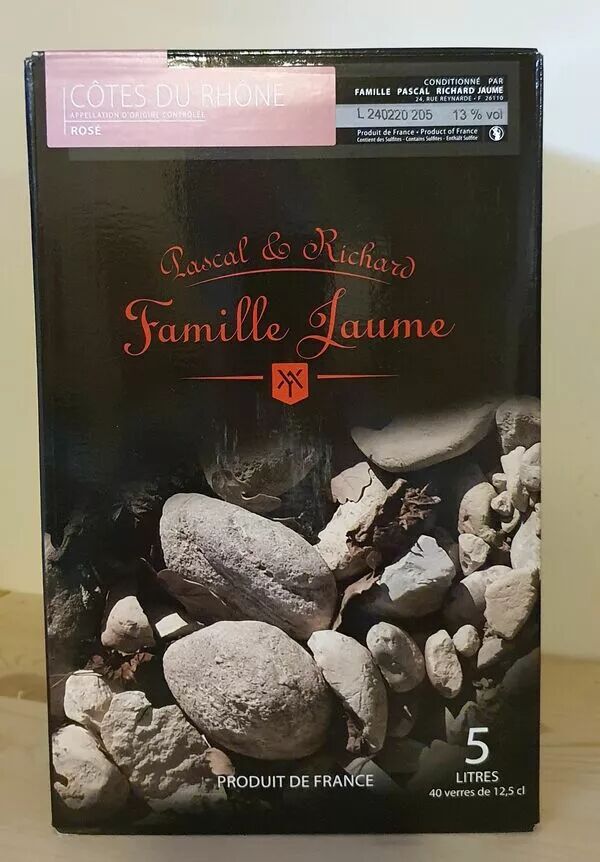 Côtes-du-Rhône AOC - Rosé - Domaine Jaume - BIB 5l