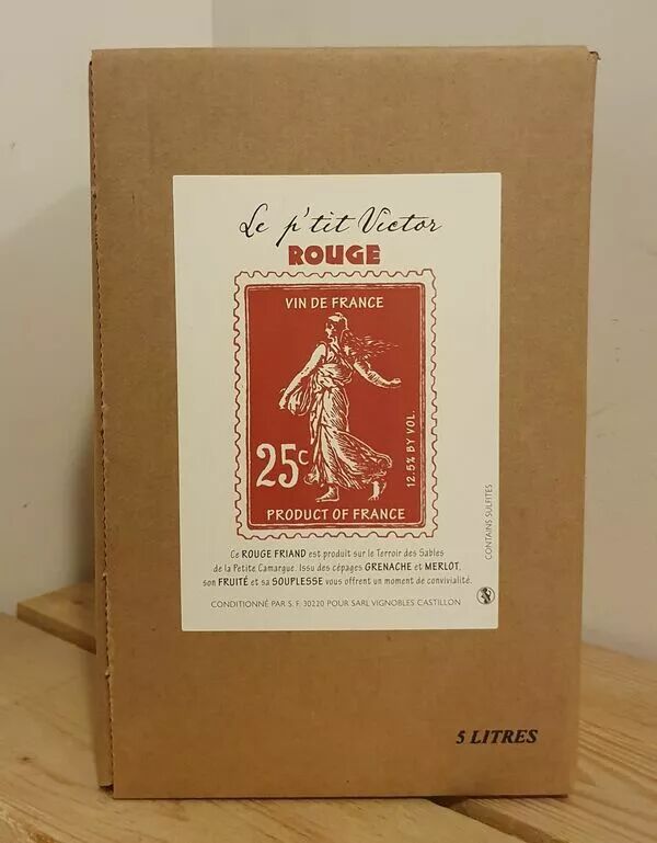 Ptit Victor - Rouge - BIB 10l