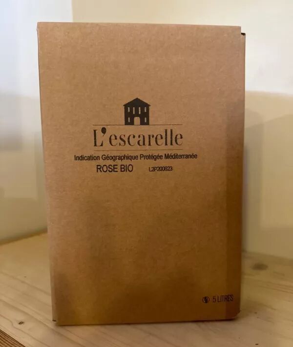 IGP Méditerranée - Rosé - PALM Château de l'Escarelle - 5L - Bio