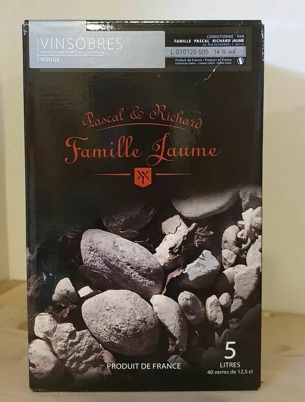 Vinsobres AOC - Domaine Jaume - BIB 5l