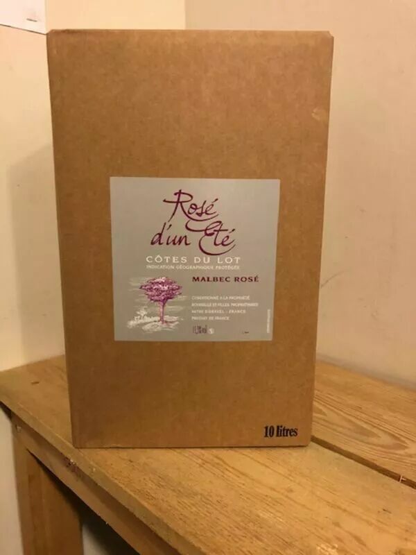 Côtes-du-Lot AOC - Rosé d'un été - Malbec - BIB 10l