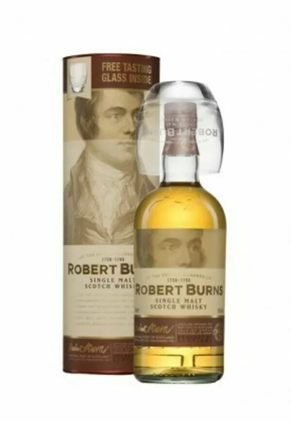 Ecosse - ARRAN Robert Burns Malt coffret 1 verre