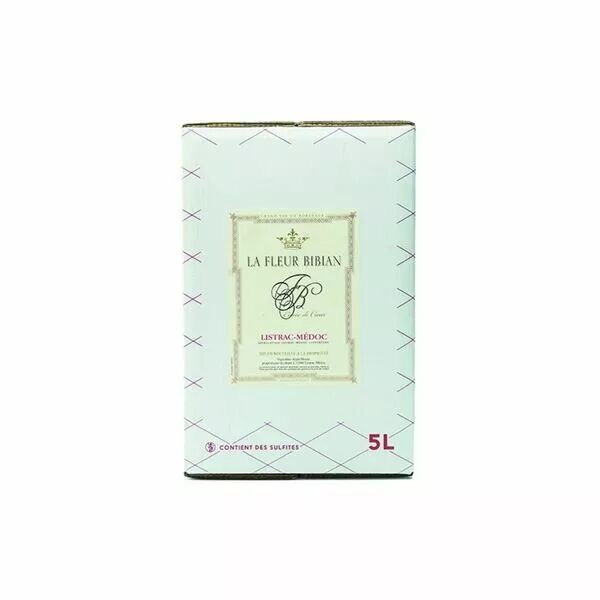 Listrac-médoc AOC - La fleur Bibian - BIB 5l